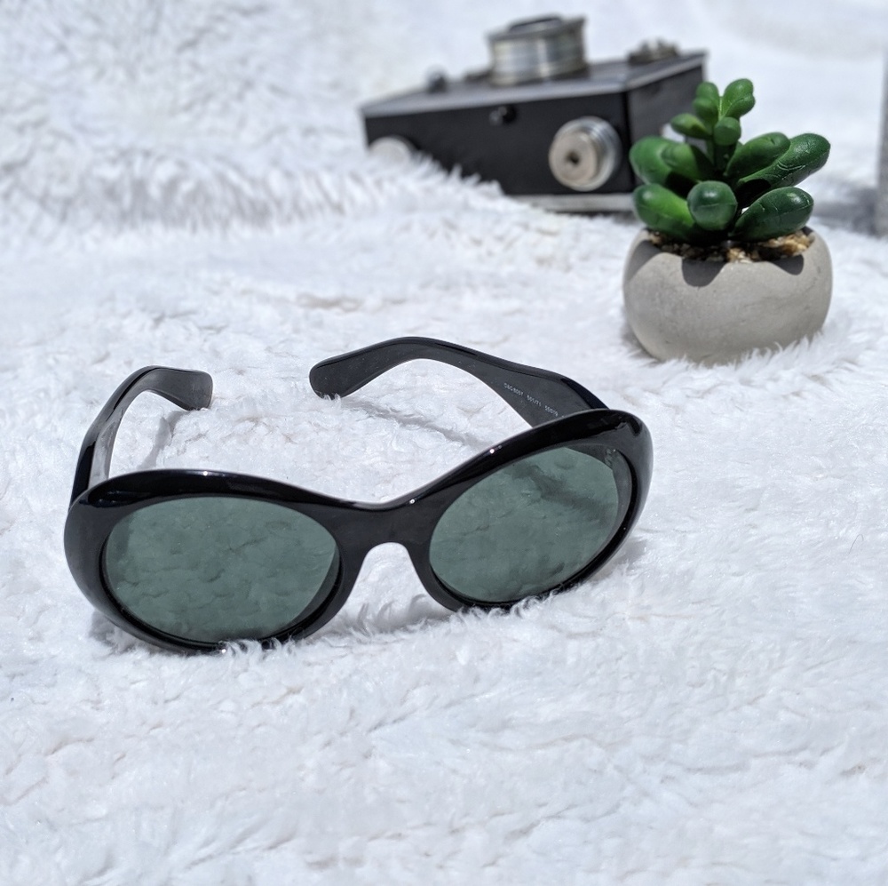 Dolce & Gabbana rounded over sized sunglasses